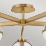 Elstead Lighting Hollis HKHOLLIS5CHB lampa podsufitowa 5x40 W mosiądz zdj.4