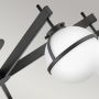 Elstead Lighting Hollis HKHOLLIS5OBK lampa podsufitowa 5x40 W biała-czarna zdj.5