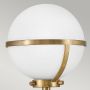 Elstead Lighting Hollis HKHOLLIS1OHBBATH kinkiet 1x40 W biały-mosiądz zdj.3