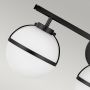 Elstead Lighting Hollis HKHOLLIS3OBKBATH kinkiet 3x40 W biały-czarny zdj.4
