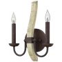 Elstead Lighting Middlefield HKMIDDLEFIELD2 kinkiet 2x60 W żelazo zdj.1