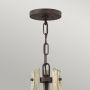 Elstead Lighting Middlefield HKMIDDLEFIELD3 lampa wisząca 3x60 W żelazo zdj.2