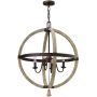 Elstead Lighting Middlefield HKMIDDLEFIELDP4 lampa wisząca 4x60 W żelazo zdj.1