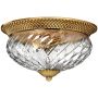 Elstead Lighting Plantation HKPLANTATIONFLBB plafon 3x60 W mosiądz zdj.1