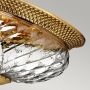 Elstead Lighting Plantation HKPLANTATIONFLBB plafon 3x60 W mosiądz zdj.2