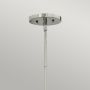 Elstead Lighting Zelda HKZELDAPAPN lampa wisząca 1x60 W nikiel zdj.2