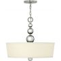 Elstead Lighting Zelda HKZELDAPBPN lampa wisząca 3x60 W nikiel zdj.1