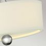 Elstead Lighting Zelda HKZELDASFPN lampa podsufitowa 3x60 W nikiel zdj.4
