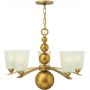 Elstead Lighting Zelda HKZELDA5VS lampa wisząca 5x60 W mosiądz zdj.1