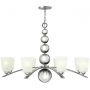 Elstead Lighting Zelda HKZELDA8PN lampa wisząca x60 W nikiel zdj.1