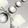 Elstead Lighting Zelda HKZELDA8PN lampa wisząca x60 W nikiel zdj.3
