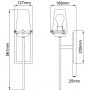 Elstead Lighting Alton KLALTON1BATHBB kinkiet 1x40 W mosiądz zdj.2