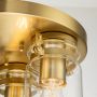 Elstead Lighting Brinley KLBRINLEYFBB plafon 3x60 W mosiądz zdj.3