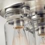 Elstead Lighting Brinley KLBRINLEYFNI plafon 3x60 W nikiel zdj.4