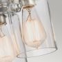 Elstead Lighting Brinley KLBRINLEYFNI plafon 3x60 W nikiel zdj.5