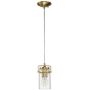 Elstead Lighting Brinley KLBRINLEYMPBB lampa wisząca 1x60 W mosiądz zdj.3