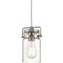 Elstead Lighting Brinley KLBRINLEYMPNI lampa wisząca 1x60 W nikiel zdj.3