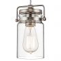 Elstead Lighting Brinley KLBRINLEYMPNI lampa wisząca 1x60 W nikiel zdj.4