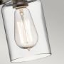 Elstead Lighting Brinley KLBRINLEYMPOZ lampa wisząca 1x60 W brązowa zdj.4