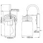 Elstead Lighting Brinley KLBRINLEY1NI kinkiet 1x60 W nikiel zdj.2