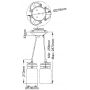 Elstead Lighting Brinley KLBRINLEY3NI lampa wisząca 3x60 W nikiel zdj.2