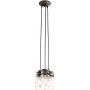 Elstead Lighting Brinley KLBRINLEY3OZ lampa wisząca 3x60 W brązowa zdj.1
