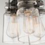 Elstead Lighting Brinley KLBRINLEY3OZ lampa wisząca 3x60 W brązowa zdj.4
