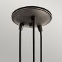 Elstead Lighting Brinley KLBRINLEY3OZ lampa wisząca 3x60 W brązowa zdj.5