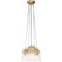 Elstead Lighting Brinley KLBRINLEY6BB lampa wisząca 6x60 W mosiądz zdj.1