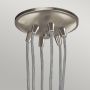 Elstead Lighting Brinley KLBRINLEY6NI lampa wisząca 6x60 W nikiel zdj.5