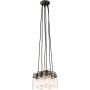 Elstead Lighting Brinley KLBRINLEY6OZ lampa wisząca 6x60 W brązowa zdj.1