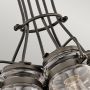 Elstead Lighting Brinley KLBRINLEY6OZ lampa wisząca 6x60 W brązowa zdj.6