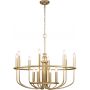 Elstead Lighting Capitol Hill KLCAPITOLHILL12PNBR lampa wisząca x40 W mosiądz zdj.1
