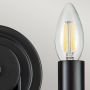 Elstead Lighting Capitol Hill KLCAPITOLHILL2BLK kinkiet 2x40 W czarny zdj.4