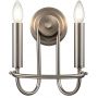 Elstead Lighting Capitol Hill KLCAPITOLHILL2BN kinkiet 2x40 W nikiel zdj.1