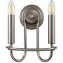 Elstead Lighting Capitol Hill KLCAPITOLHILL2BN kinkiet 2x40 W nikiel zdj.3