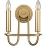 Elstead Lighting Capitol Hill KLCAPITOLHILL2PNBR kinkiet 2x40 W mosiądz zdj.3