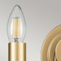 Elstead Lighting Capitol Hill KLCAPITOLHILL2PNBR kinkiet 2x40 W mosiądz zdj.4
