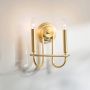 Elstead Lighting Capitol Hill KLCAPITOLHILL2PNBR kinkiet 2x40 W mosiądz zdj.9