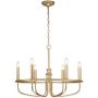 Elstead Lighting Capitol Hill KLCAPITOLHILL6PNBR lampa wisząca 6x40 W mosiądz zdj.1