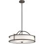 Elstead Lighting Emory KLEMORYPMOZ lampa wisząca 4x60 W brązowa zdj.1