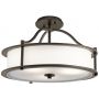 Elstead Lighting Emory KLEMORYPSOZ lampa wisząca 3x60 W brązowa zdj.5