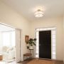 Elstead Lighting Lacey KLLACEYSFMAP lampa podsufitowa 4x40 W biała zdj.6
