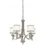 Elstead Lighting Lacey KLLACEY5AP lampa wisząca 5x40 W biała zdj.1