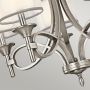 Elstead Lighting Lacey KLLACEY5AP lampa wisząca 5x40 W biała zdj.3