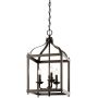 Elstead Lighting Larkin KLLARKINPMOZ lampa wisząca 3x60 W brązowa zdj.1