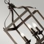 Elstead Lighting Larkin KLLARKINPMOZ lampa wisząca 3x60 W brązowa zdj.5