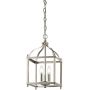 Elstead Lighting Larkin KLLARKINPSNI lampa wisząca 2x60 W nikiel zdj.1