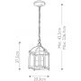 Elstead Lighting Larkin KLLARKINPSNI lampa wisząca 2x60 W nikiel zdj.2