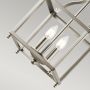 Elstead Lighting Larkin KLLARKINPSNI lampa wisząca 2x60 W nikiel zdj.5
